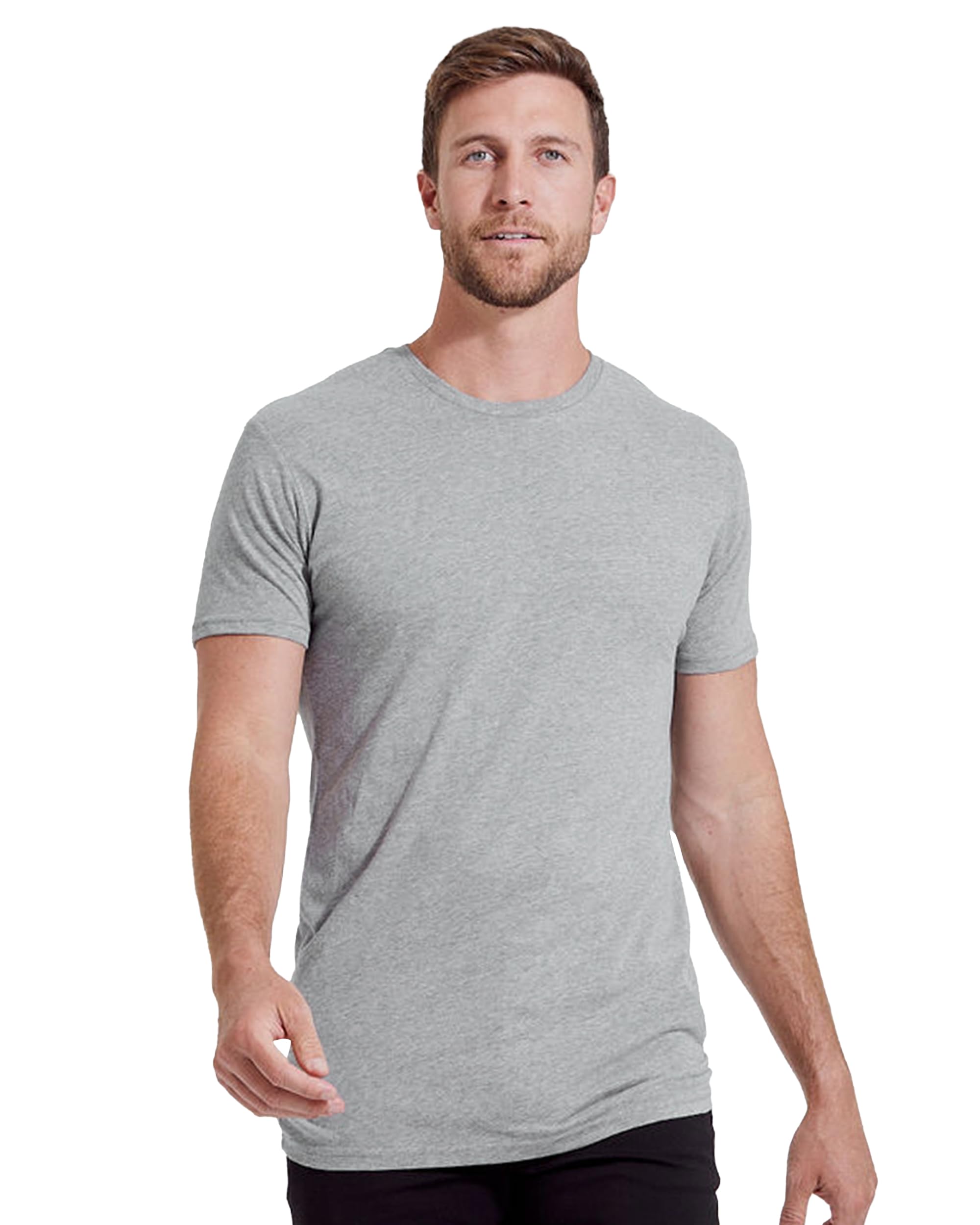 True Classic Mens T-Shirts – Short Sleeve Crew Neck T Shirts for Man, Cotton Blend Plain Novelty Men&