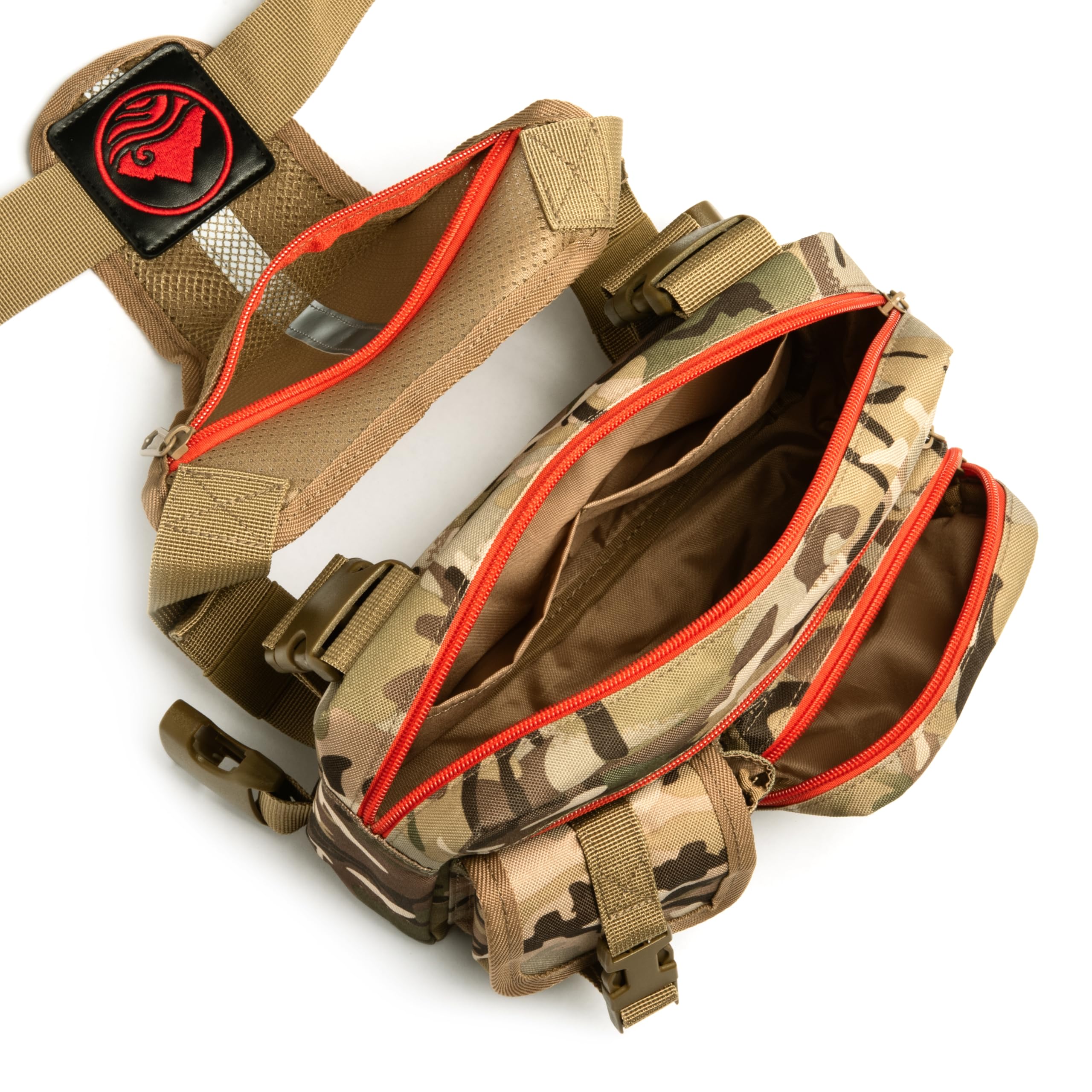 Tactical Chest Rig for Men and Women - Versatile EDC Chest Bag for Hunting Fishing Hiking and All Outdoor Pursuits - Lightweight Harness Pack Vest Suitable for Running