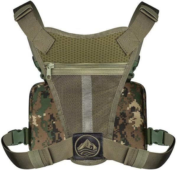 Tactical Chest Rig for Men and Women - Versatile EDC Chest Bag for Hunting Fishing Hiking and All Outdoor Pursuits - Lightweight Harness Pack Vest Suitable for Running