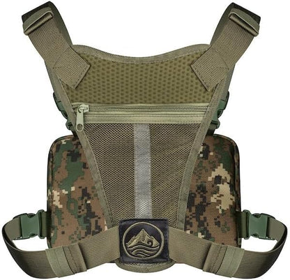 Tactical Chest Rig for Men and Women - Versatile EDC Chest Bag for Hunting Fishing Hiking and All Outdoor Pursuits - Lightweight Harness Pack Vest Suitable for Running