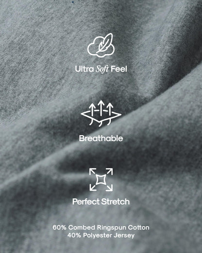 True Classic Mens T-Shirts – Short Sleeve Crew Neck T Shirts for Man, Cotton Blend Plain Novelty Men&
