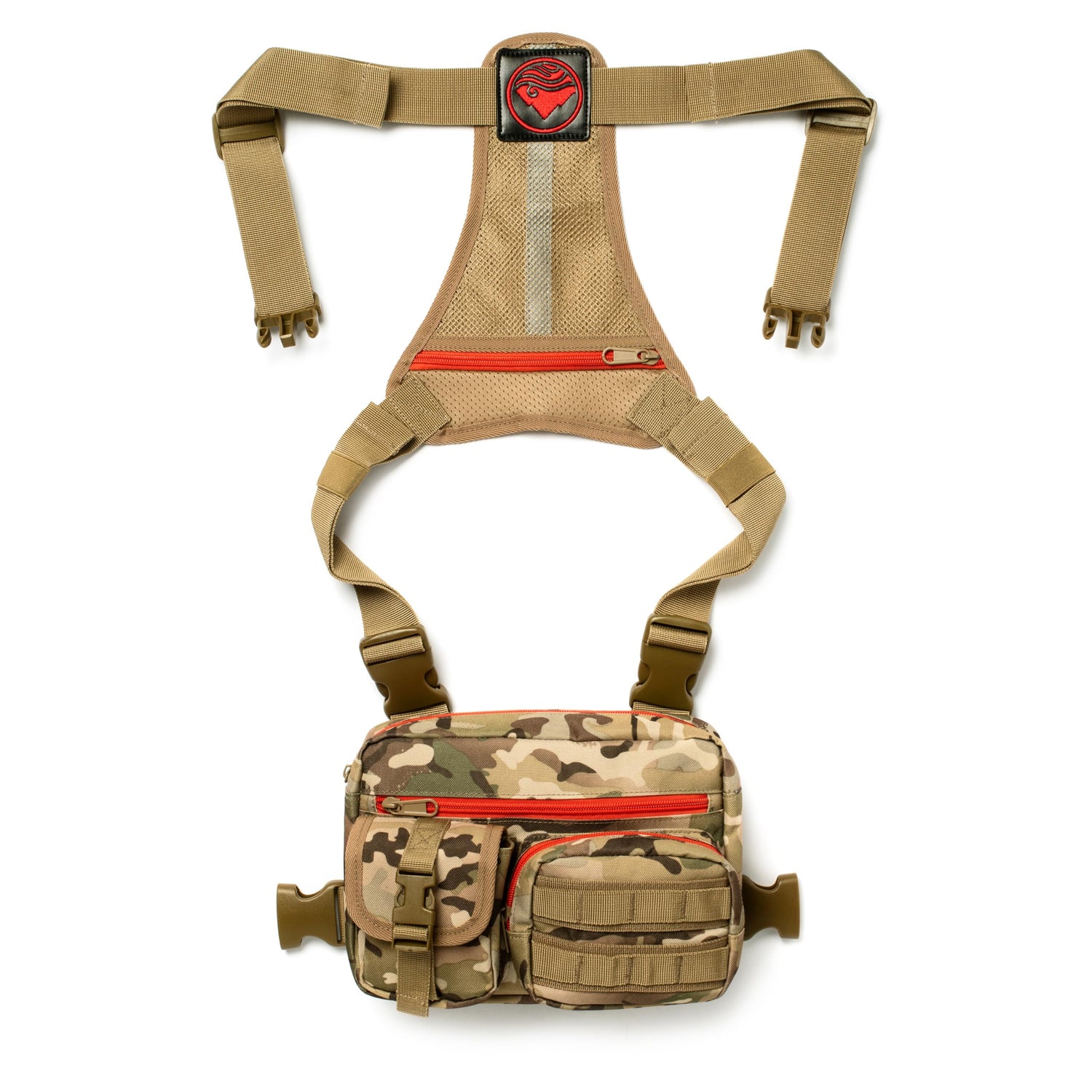 Tactical Chest Pack For Men - Rig - Hunt - Fish - EDC Workouts and Sport