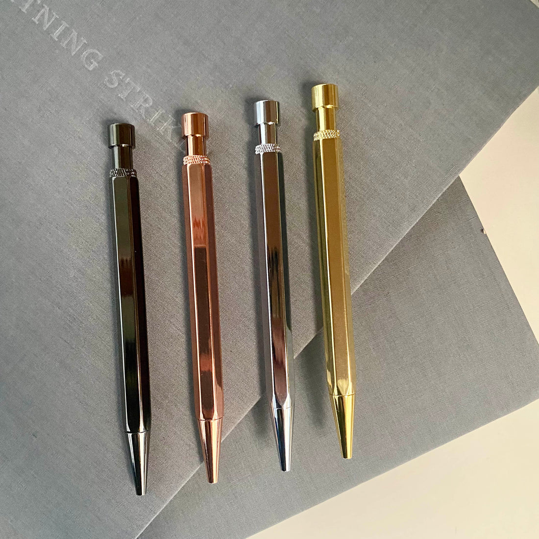 Retractable Brass Pen