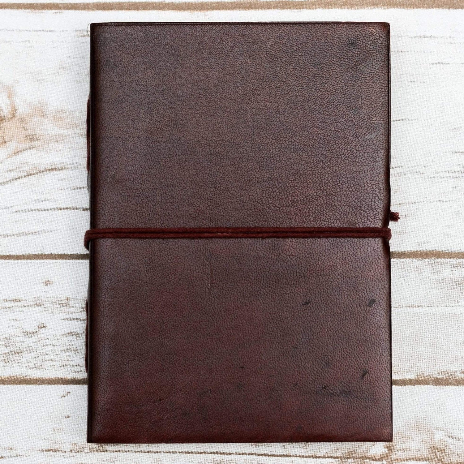 Dark Brown Leather Journal