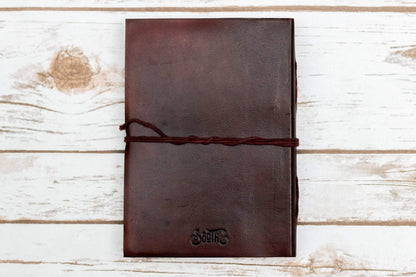 Dark Brown Leather Journal