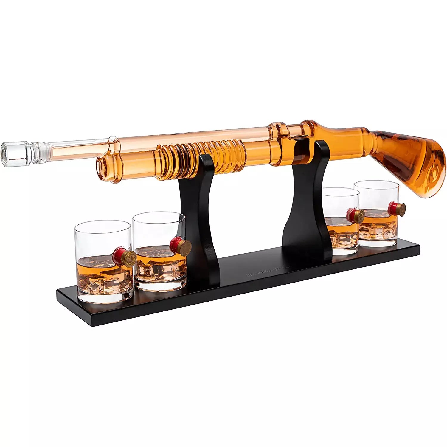 Shotgun Whiskey Decanter &amp; Bullet Glasses