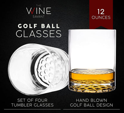 Golf Whiskey Decanter Set