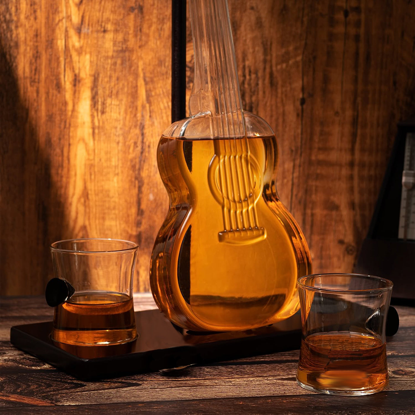 Guitar Whiskey Decanter Set