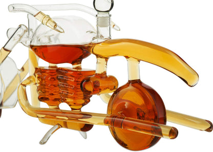 Motorcycle  Whiskey Decanter